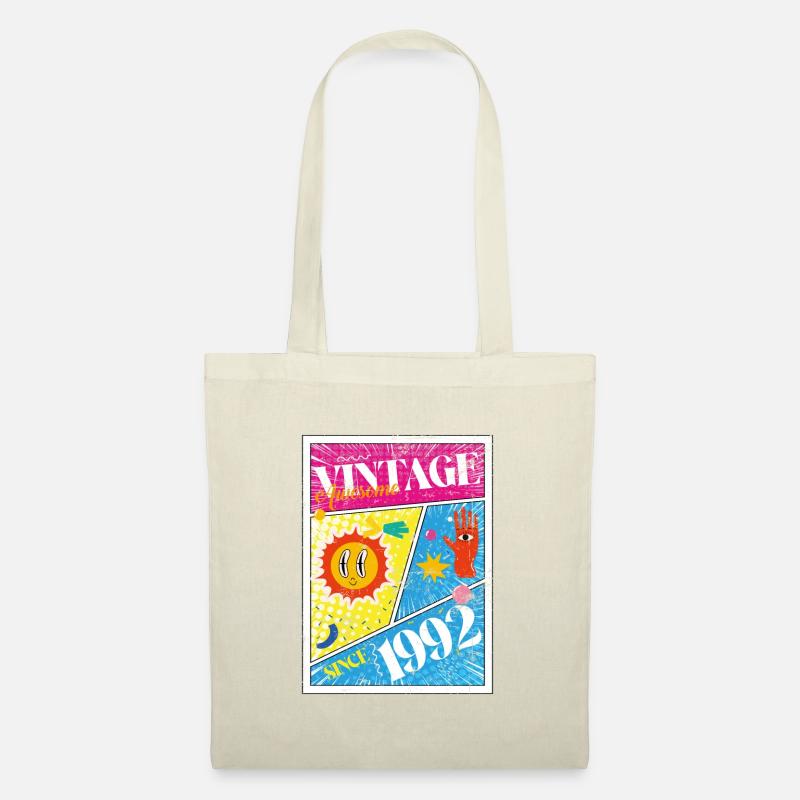 Vintage 1992 - Stoffbeutel - Natur