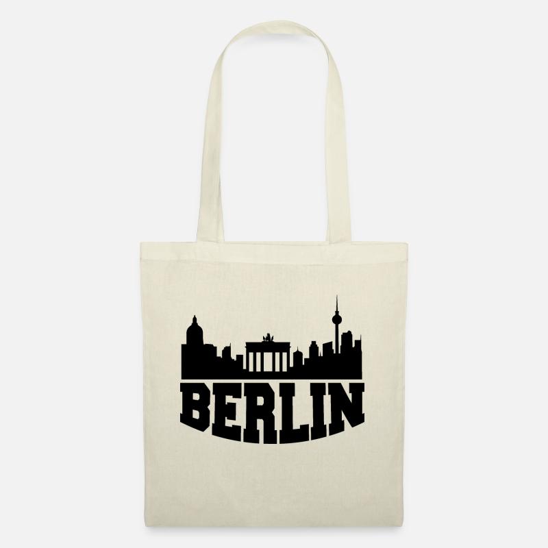 Berlin Design/ Stadt Design - Stoffbeutel - Natur