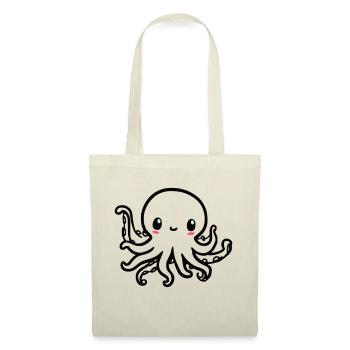 Cute Octopus Kawaii - Tote Bag - nature - Front