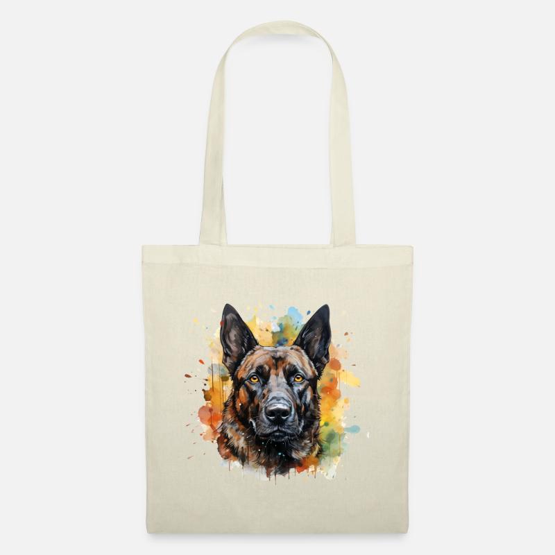 Malinois - Stoffbeutel - Natur