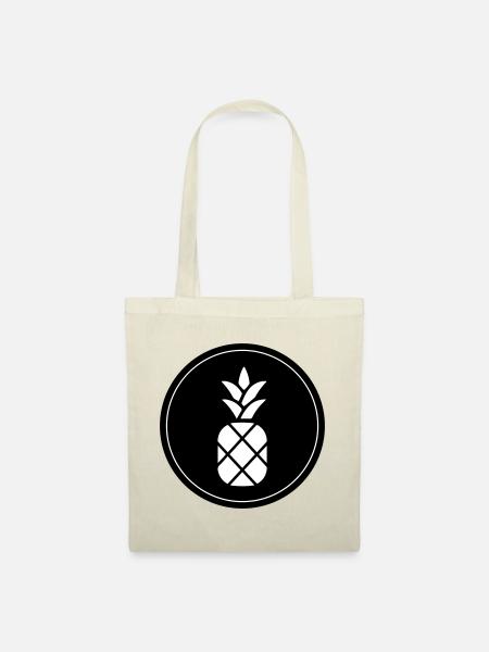 ananas frucht - Stoffbeutel - Natur