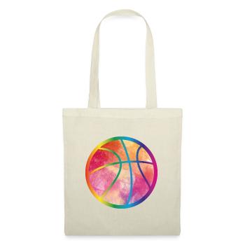 Basketball Watercolor - Tote Bag - nature - Front