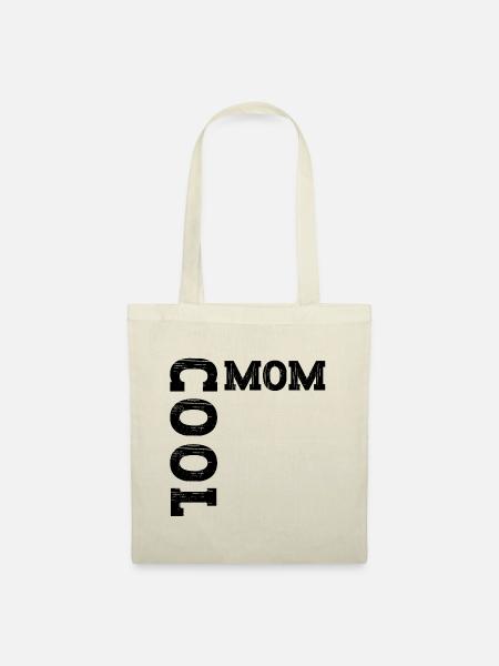 Cool Mom Mutter Geschenk - Stoffbeutel - Natur