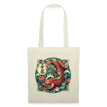 Carpe Koi 2 - Sac en tissu - nature - Devant