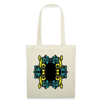 Clé de symbole de notes de musique - Sac en tissu - nature - Devant