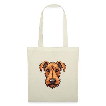 Irish Terrier Dog Breed Watercolor Cartoon Kawaii - Tote Bag - nature - Front