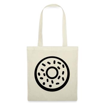 donut - Sac en tissu - nature - Devant