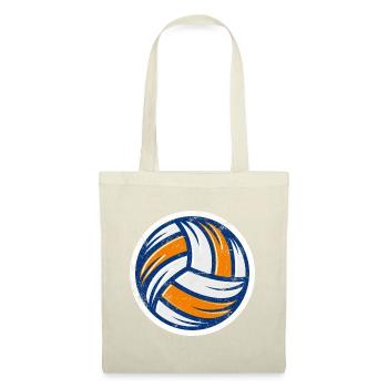 Volleyball Vintage - Stoffbeutel - Natur - Vorne