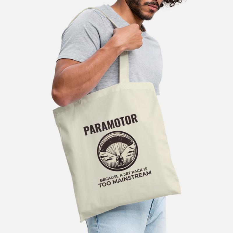 Paramotor Pilot Paramotoring Powered Paraglider Tote Bag