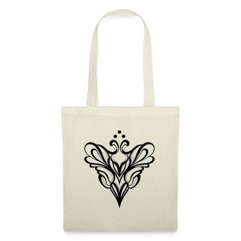 Ornament - Stoffbeutel - Natur - Vorne