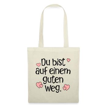 GUTER WEG TRANSFORMATION - Stoffbeutel - Natur - Vorne