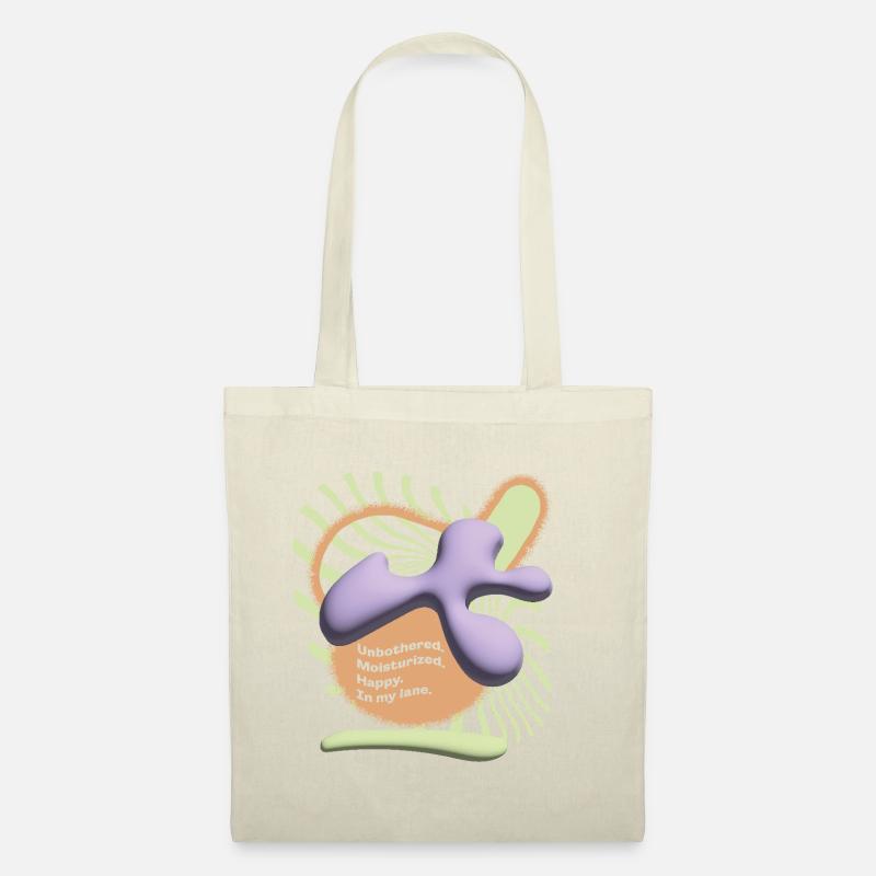 T-shirt 3D Bubble Statement - Sac en tissu - nature