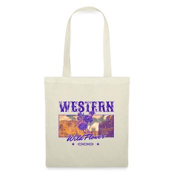 Western Wildflower – Retro Country Aesthetic - Tote Bag - nature - Front