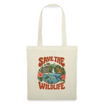 Save The Wildlife - Stoffbeutel - Natur - Vorne