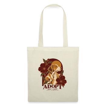 Adopt Don’t Shop Dog & Cat - Stoffbeutel - Natur - Vorne