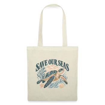Save Our Seas Sea Turtle - Stoffbeutel - Natur - Vorne