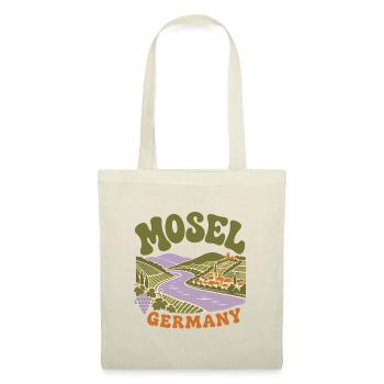 Mosel Germany Wine Country - Stoffbeutel - Natur - Vorne