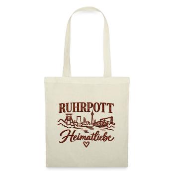 Ruhrpott Heimatliebe Industriekultur - Stoffbeutel - Natur - Vorne