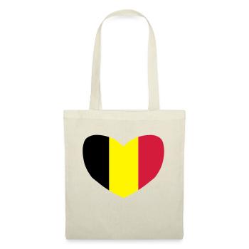 I love Belgium - Sac en tissu - nature - Devant