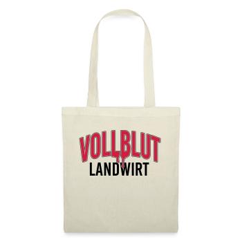 Vollblut Landwirt - Stoffbeutel - Natur - Vorne