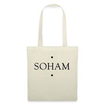 SOHAM - Stoffbeutel - Natur - Vorne