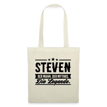 Man Myth Legend Steven - Tote Bag - nature - Front