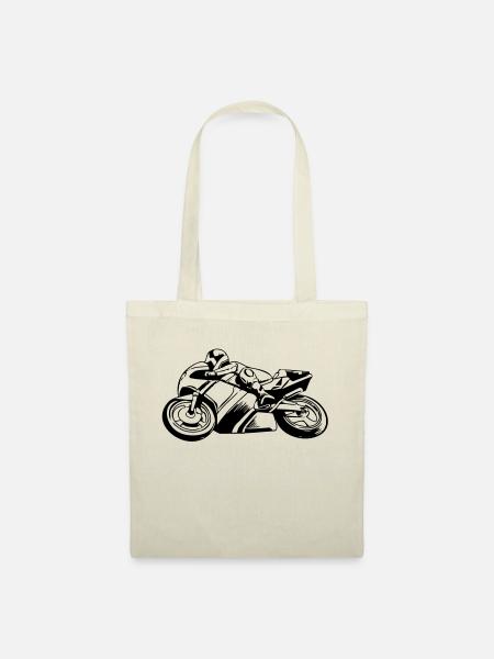 Superbike - Stoffbeutel - Natur