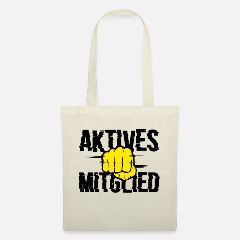 Aktives Mitglied - Stoffbeutel - Natur