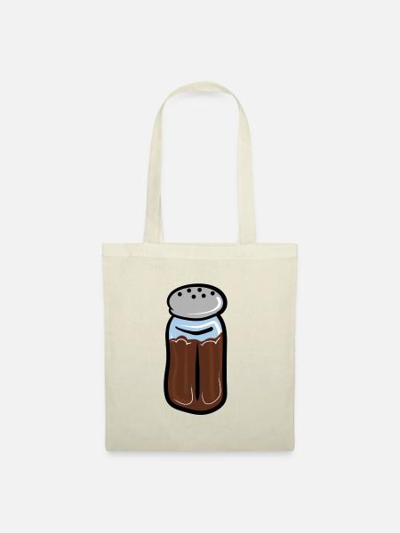 Pfefferstreuer / Pfeffer Geschenkidee für Köche - Stoffbeutel - Natur