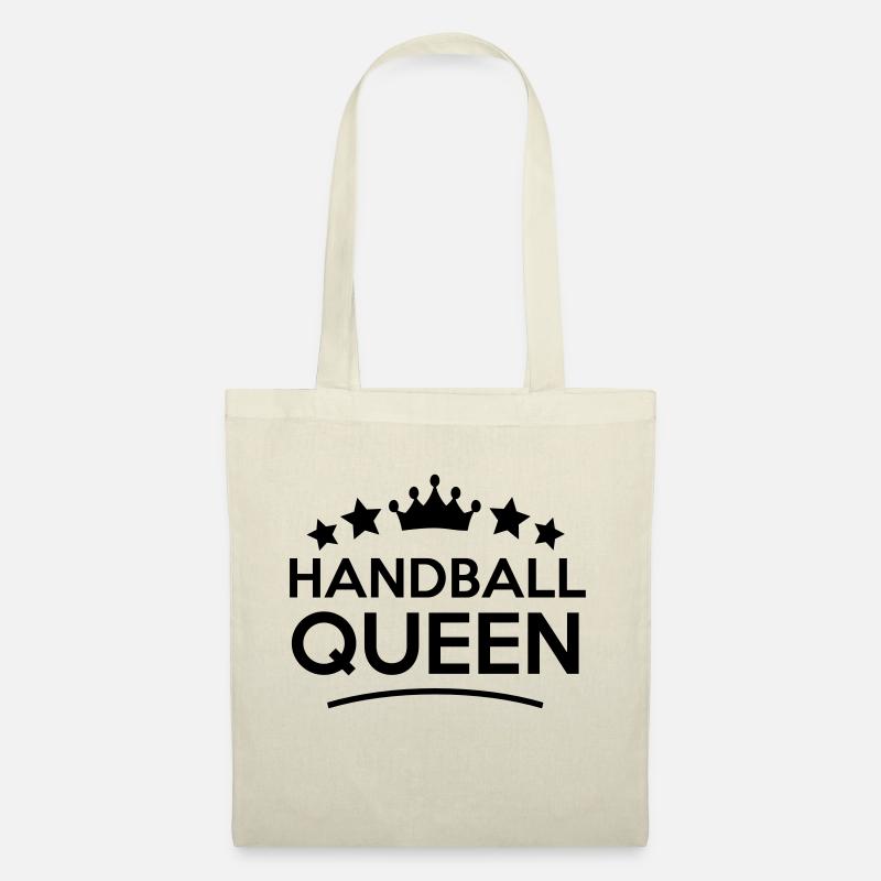handball queen stars - Stoffbeutel - Natur