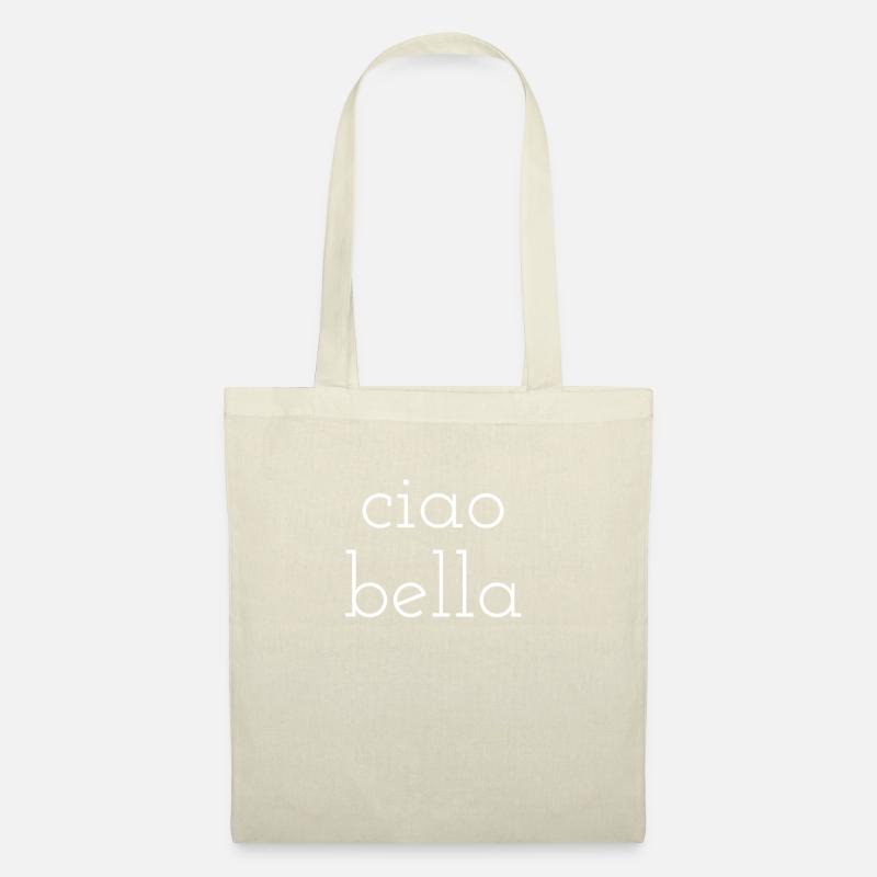Ciao bella - Stoffbeutel - Natur