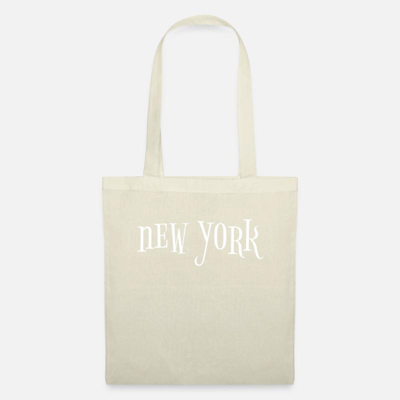 new york - Stoffbeutel - Natur