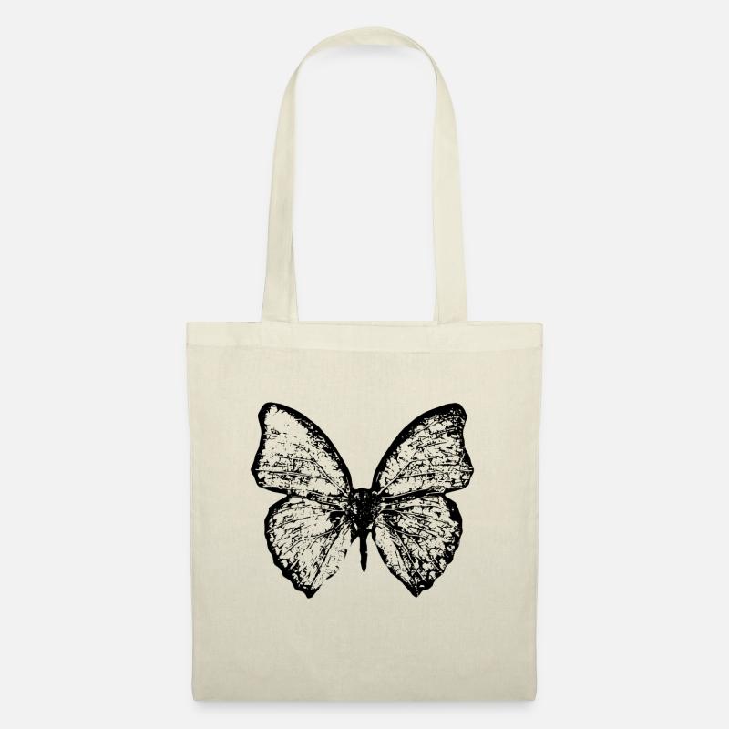 Schmetterling - Stoffbeutel - Natur