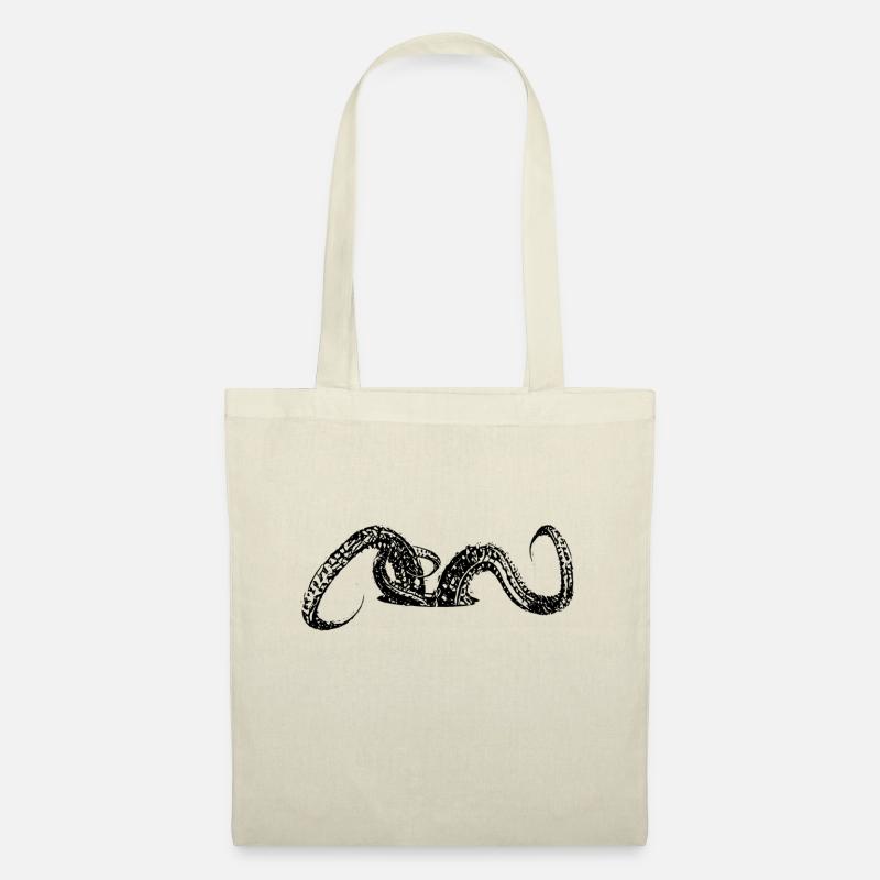 Oktopus - Stoffbeutel - Natur
