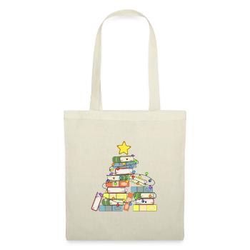 Bookish Christmas Tree I - Tote Bag - nature - Front