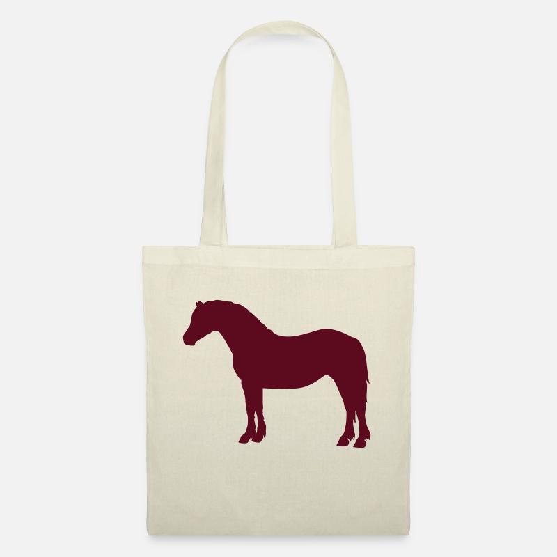 Welsh Cob simple - Stoffbeutel - Natur