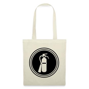 Symbole d’extincteur - Sac en tissu - nature - Devant