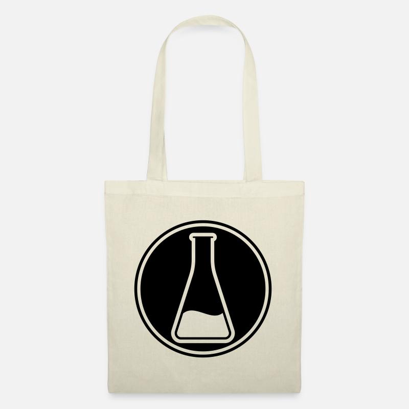 Reagenzglas Icon - Stoffbeutel - Natur