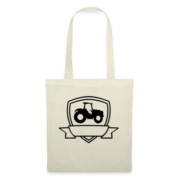 Banner Shield Tractor - Tote Bag - nature - Front