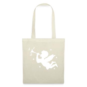 Cute flying cherub angel - Tote Bag - nature - Front