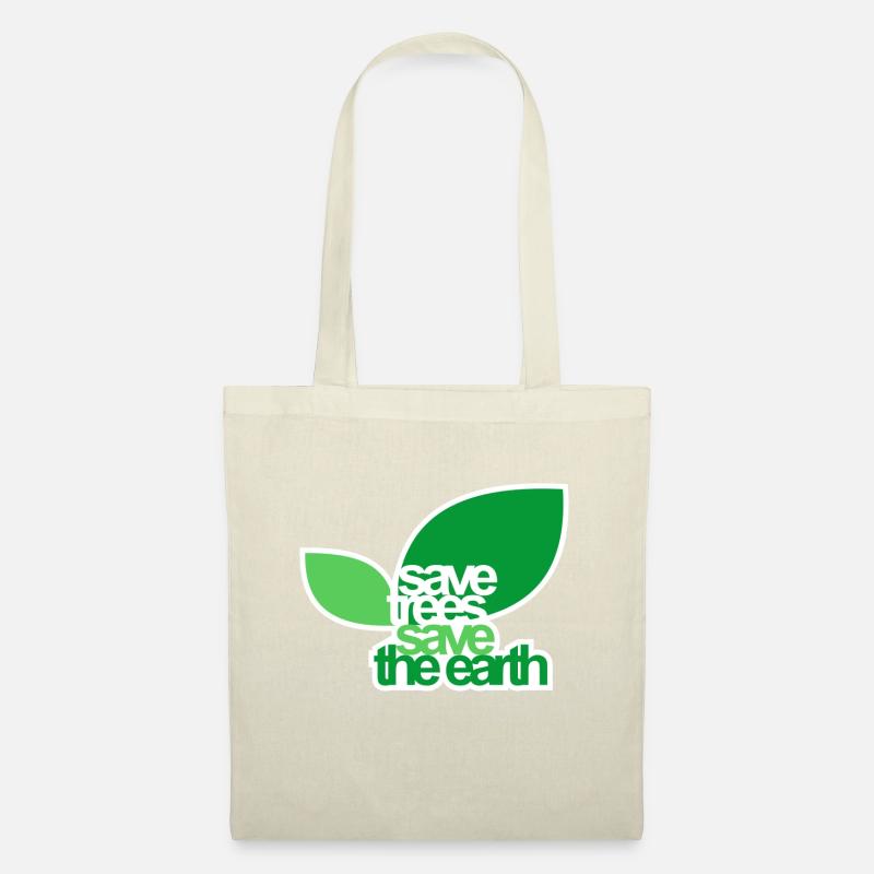 SAVE TREES - Tote Bag - nature