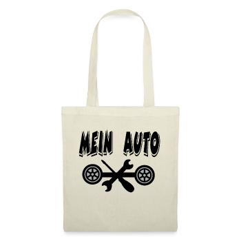 Auto - Stoffbeutel - Natur - Vorne