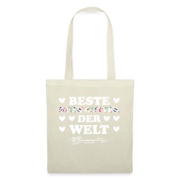 Stiefmama Familie Stiefmutter Geschenk - Stoffbeutel - Natur - Vorne