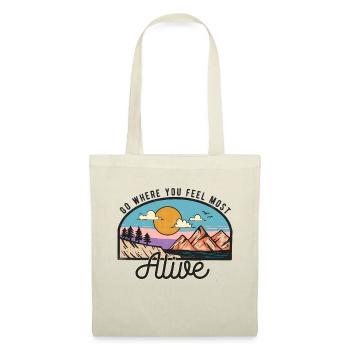 Feel Alive Outdoor Adventure - Tote Bag - nature - Front
