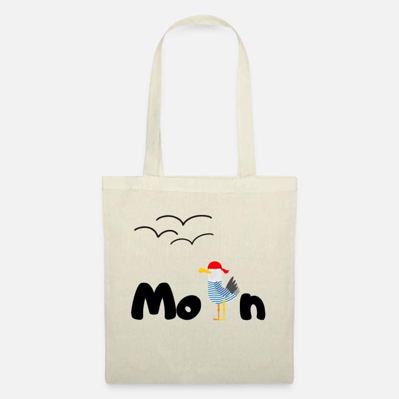 moin möwe - Stoffbeutel - Natur