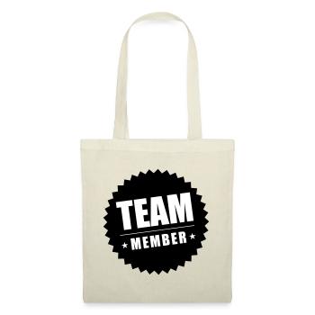 Membres de l’équipe - Sac en tissu - nature - Devant