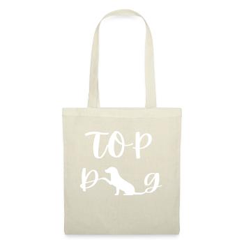TOP DOG - Stoffbeutel - Natur - Vorne