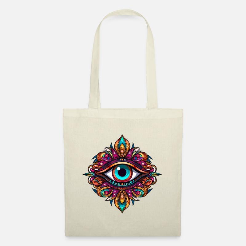 Mandala Third Eye - Tote Bag - nature