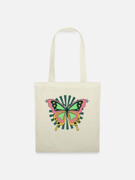 Butterfly - Stoffbeutel - Natur