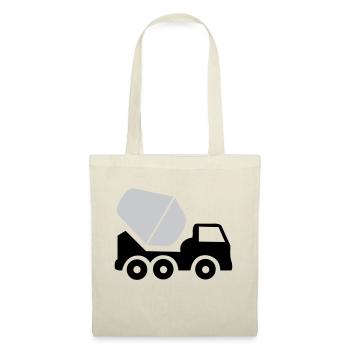 Construction work excavator vehicle - Tote Bag - nature - Front